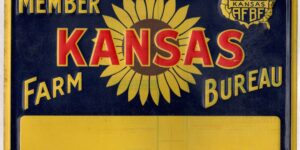 1950's Kansas Farm Bureau sign