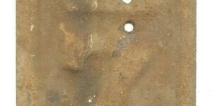 Kansas 1921 motorcycle license plate #2711